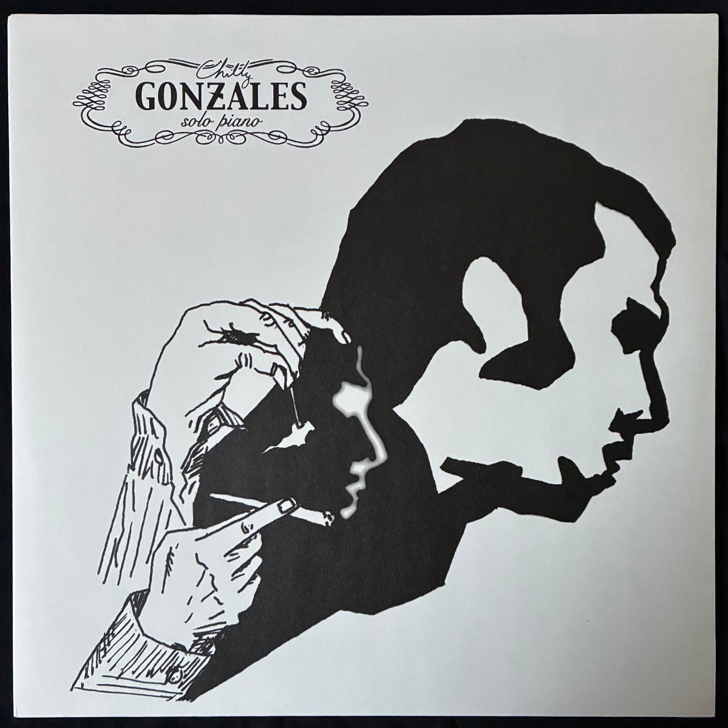 CHILLY GONZALES - SOLO PIANO (WHITE COLOURED) (USED VINYL 2020 UK M-/M-)