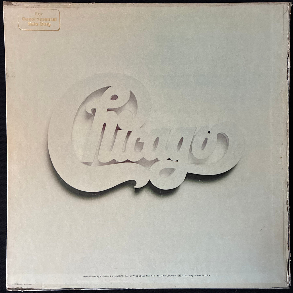CHICAGO - LIVE AT CARNEGIE HALL VOLUMES I-IV (4LP BOX SET) (USED VINYL 1971 US M-/EX+)