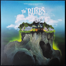 Load image into Gallery viewer, JERRY GOLDSMITH - THE 'BURBS OST (2LP) (BLUE/PINK/WHITE SPLATTER COLOURED) (USED VINYL 2018 US M-/M-)
