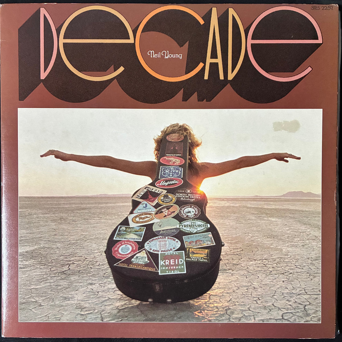 NEIL YOUNG - DECADE (3LP) (USED VINYL 1976 AUS EX+/EX+)