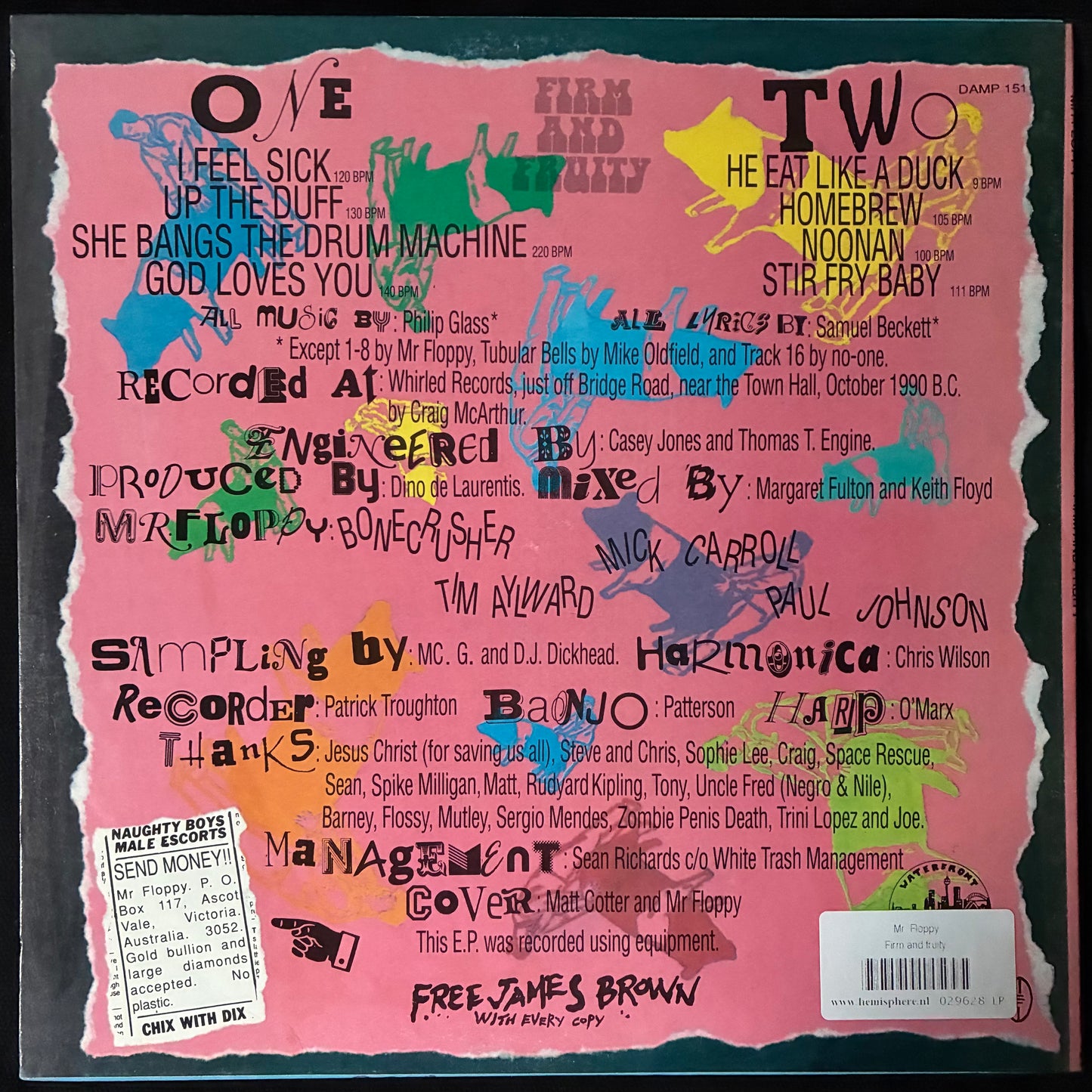 MR FLOPPY - FIRM AND FRUITY (USED VINYL 1991 AUS M-/M-)