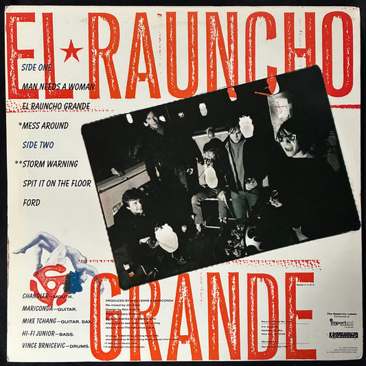 RAUNCH HANDS - EL RAUNCHO GRANDE (MLP) (USED VINYL 1985 US M-/EX+)