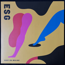Load image into Gallery viewer, ESG - KEEP ON MOVING (ORANGE COLOURED) (USED VINYL 2025 UK/EU M-/M-)
