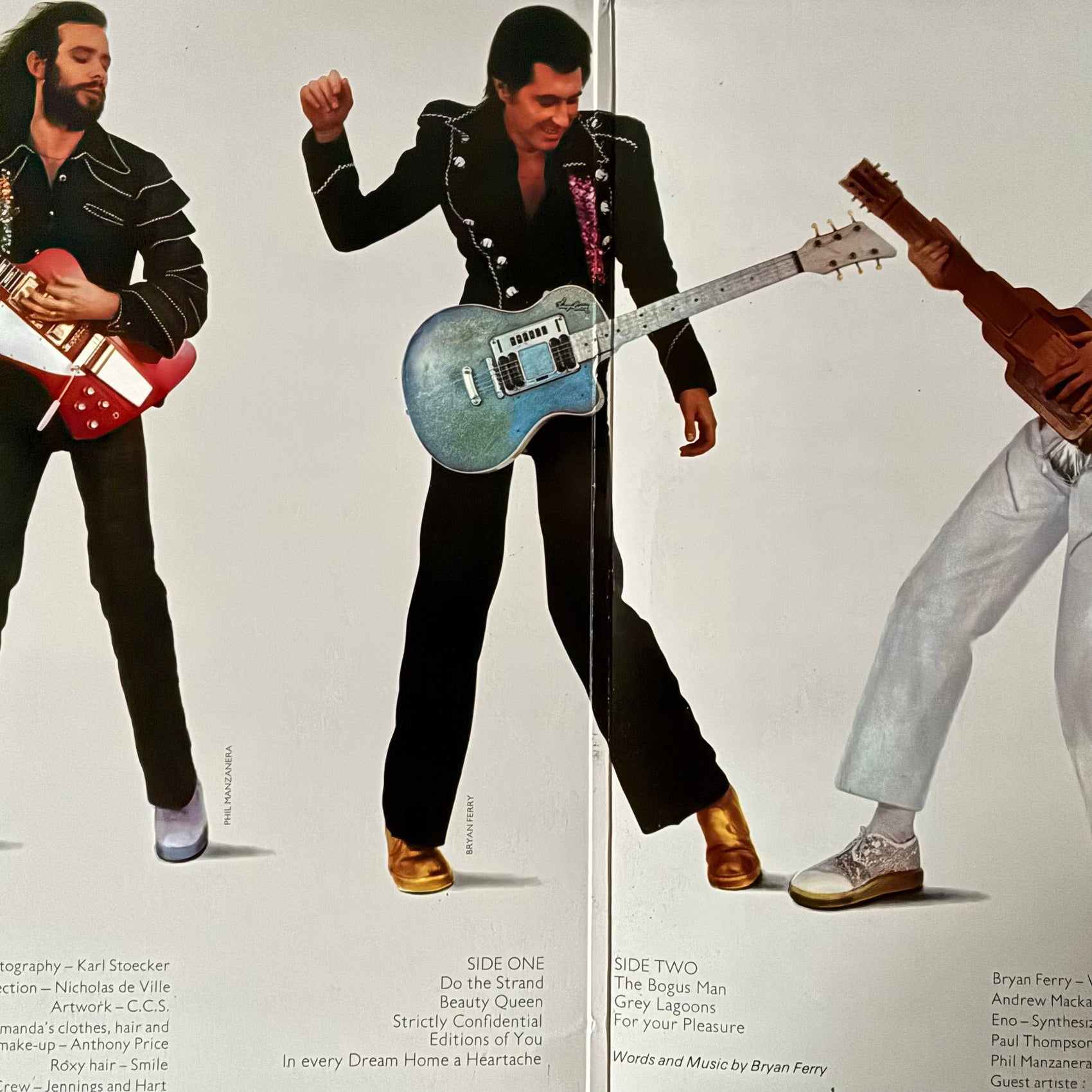 ROXY MUSIC - FOR YOUR PLEASURE (USED VINYL 1977 UK M-/M-)