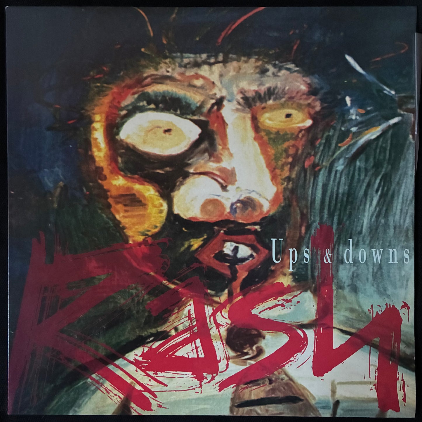 RASH - UPS & DOWNS (12" EP) (USED VINYL 1990 AUS M-/M-)
