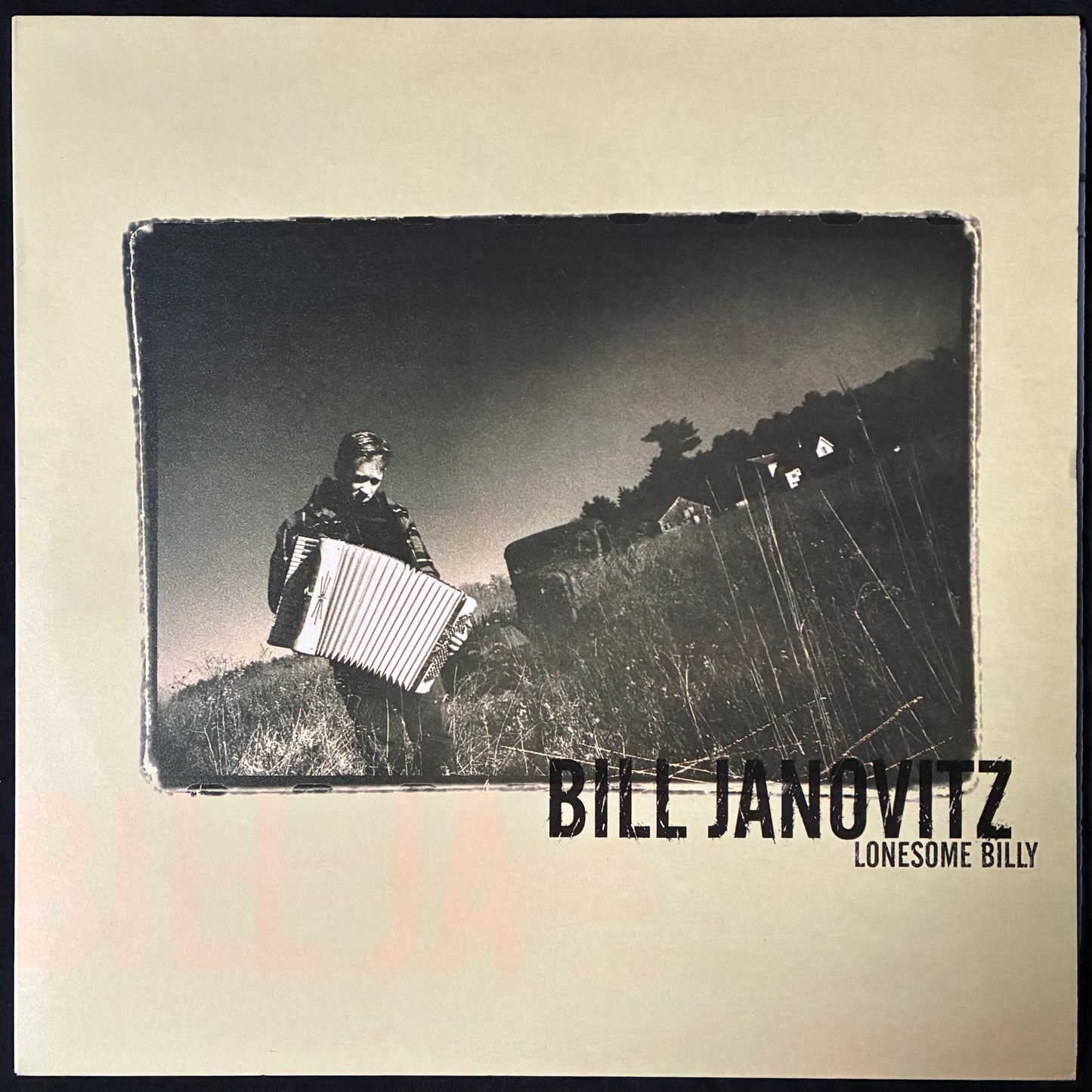 BILL JANOVITZ - LONESOME BILLY (USED VINYL 1996 UK M-/M-)
