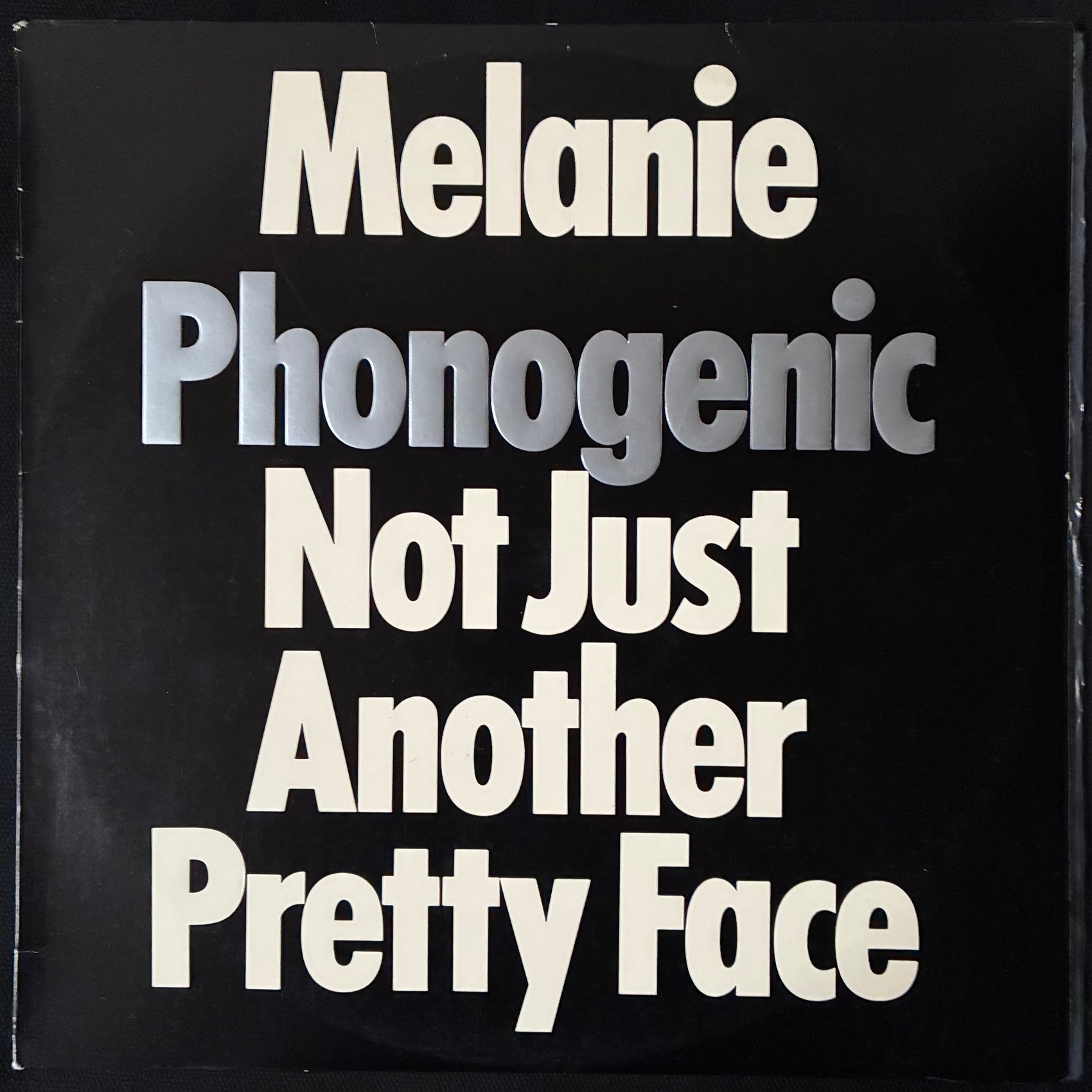 MELANIE - PHOTOGENIC NOT JUST ANOTHER PRETTY FACE (USED VINYL 1978 AUS EX+/EX+)