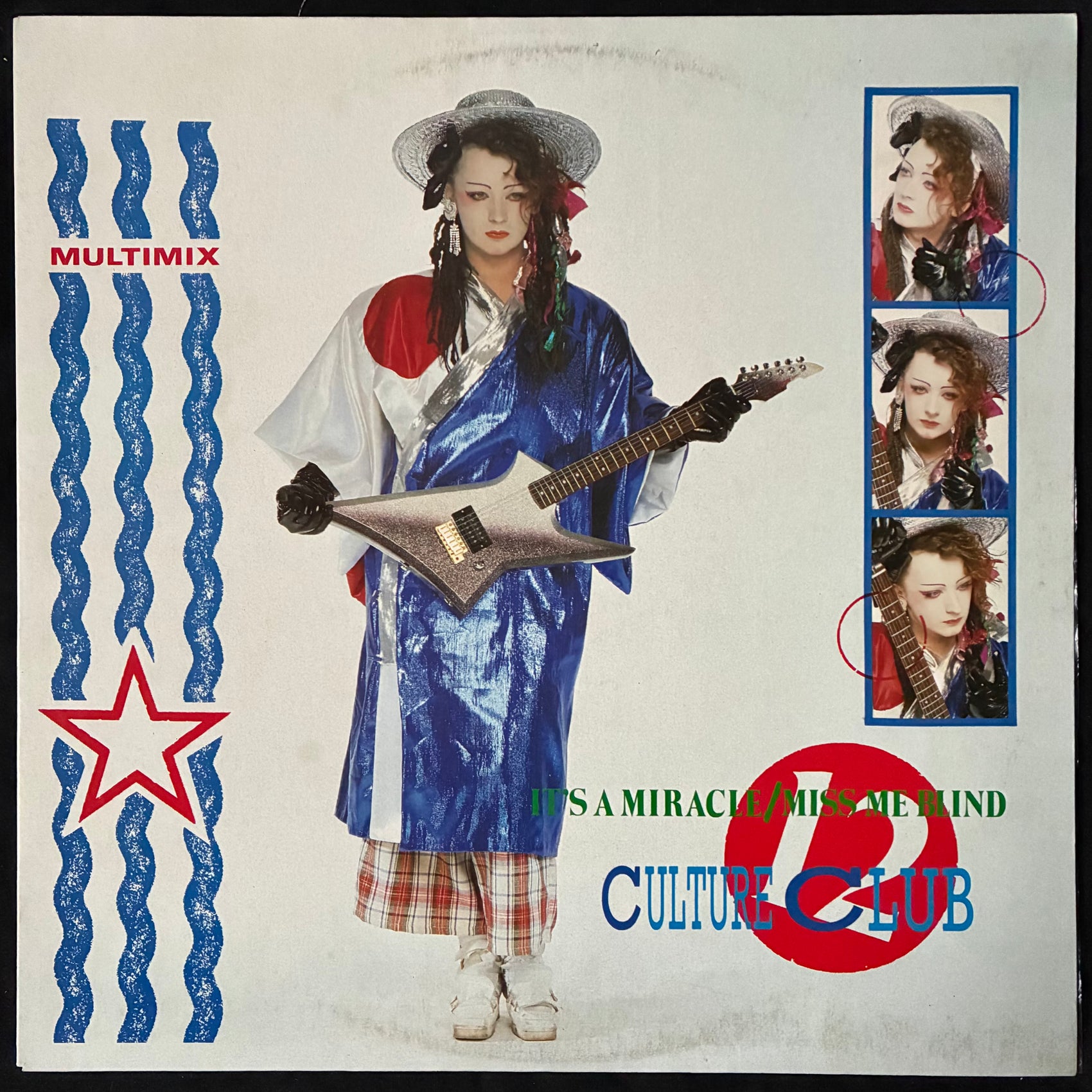CULTURE CLUB - IT'S A MIRACLE 12" (USED VINYL 1984 UK M-/EX+)