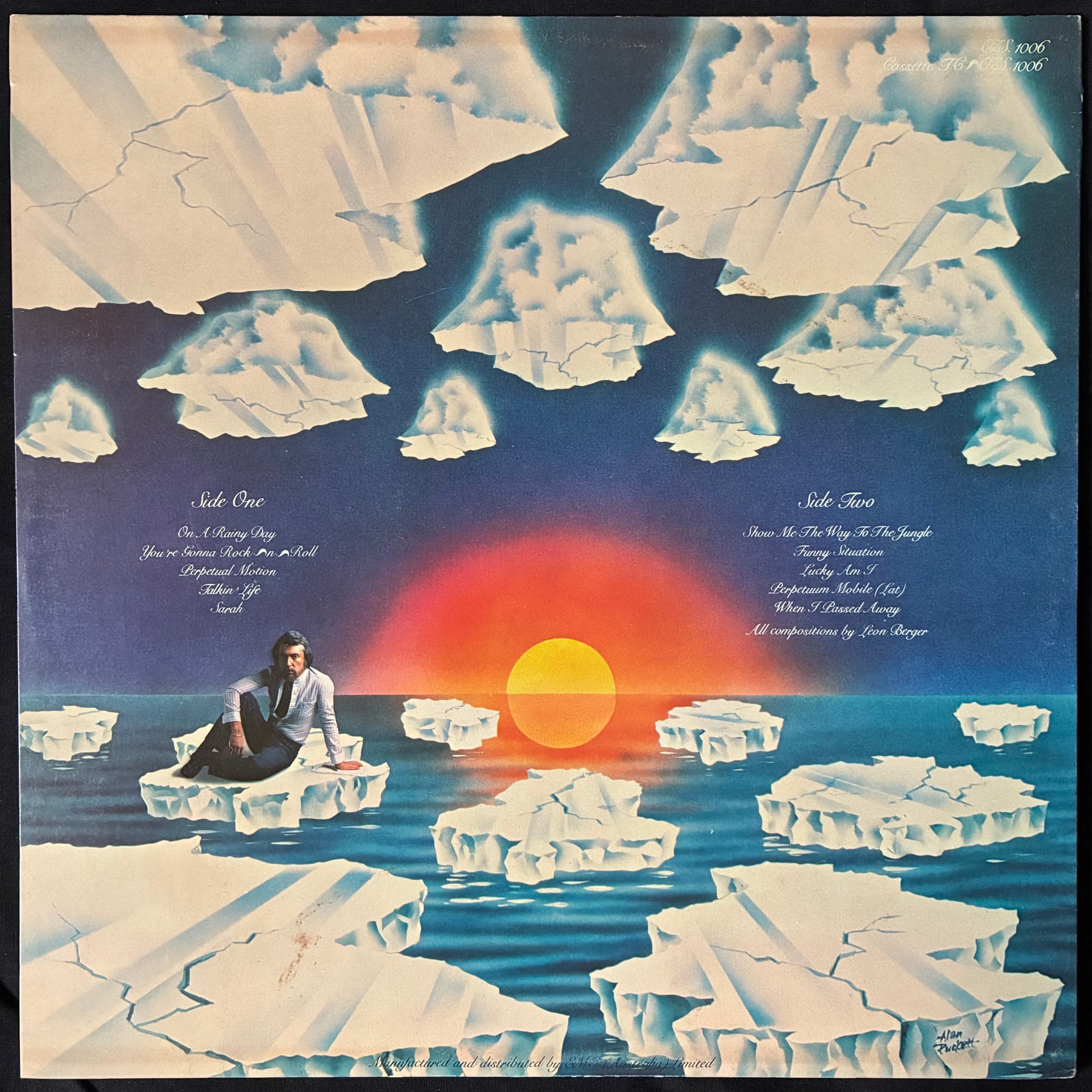 LEON BERGER - LEON BERGER (USED VINYL 1977 AUS M-/EX+)