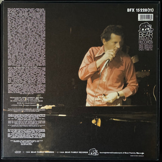 JERRY LEE LEWIS - THE KILLER 1969-1972 (11LP BOX SET) (USED VINYL 1986 GERMANY M-/M-)