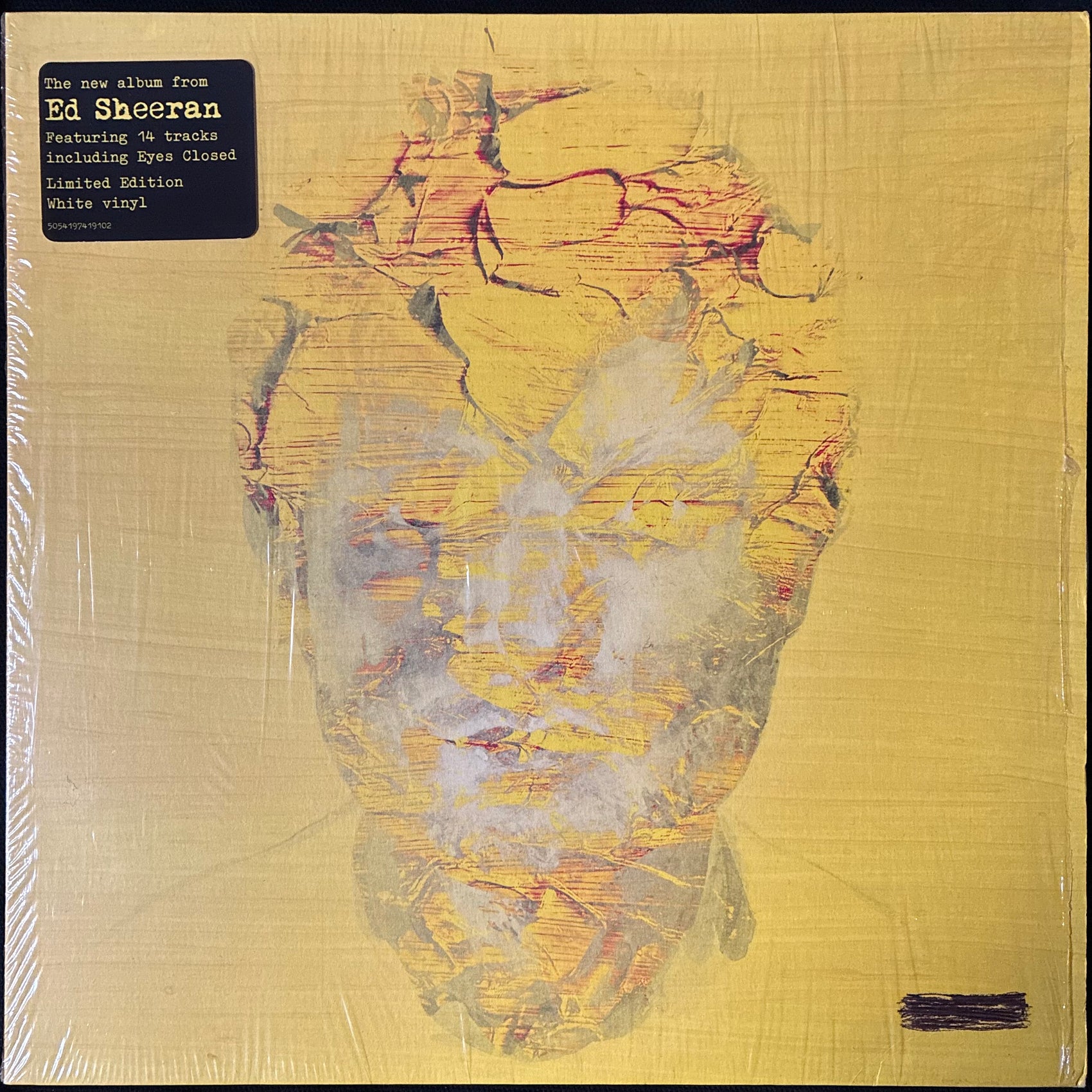 ED SHEERAN - SUBTRACT (WHITE COLOUED) (USED VINYL 2023 EU M-/M-)
