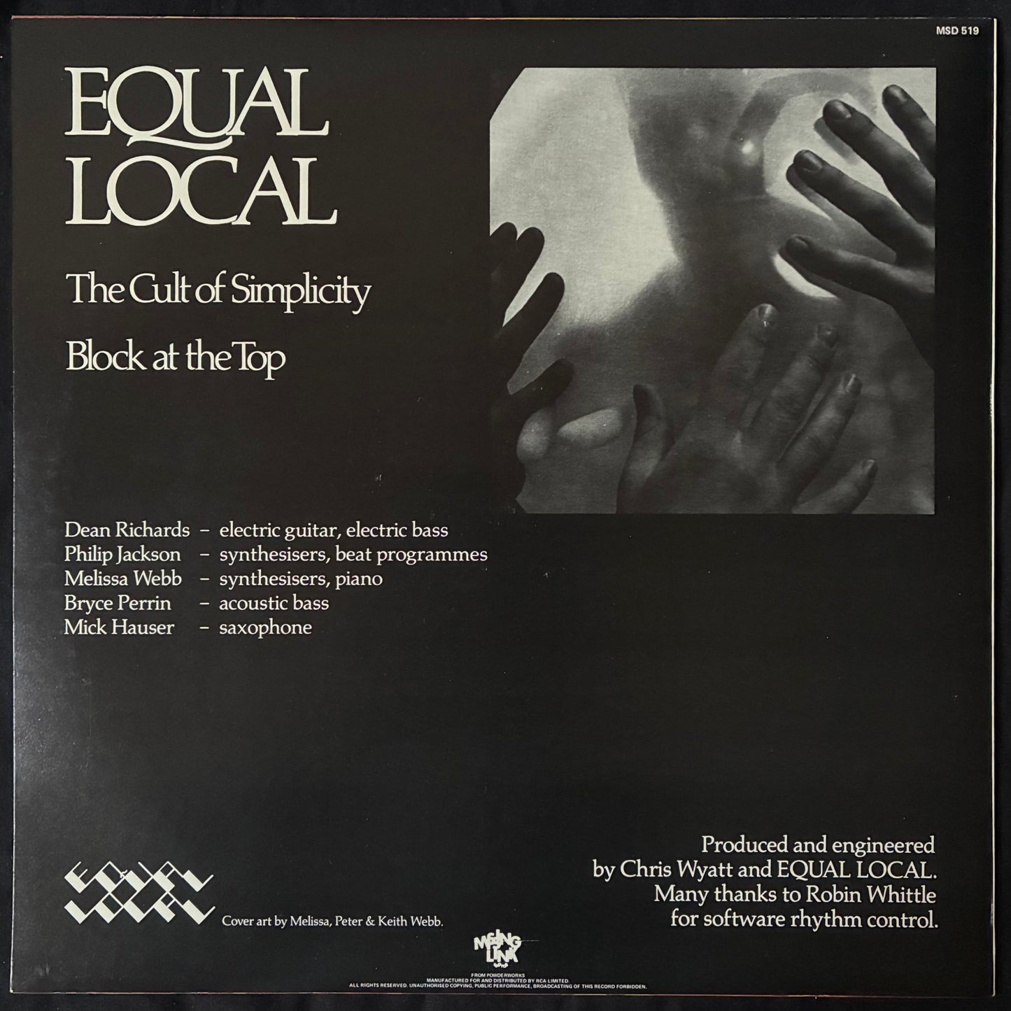 EQUAL LOCAL - MADAGASCAR (12") (USED VINYL 1981 AUS M-/M-)