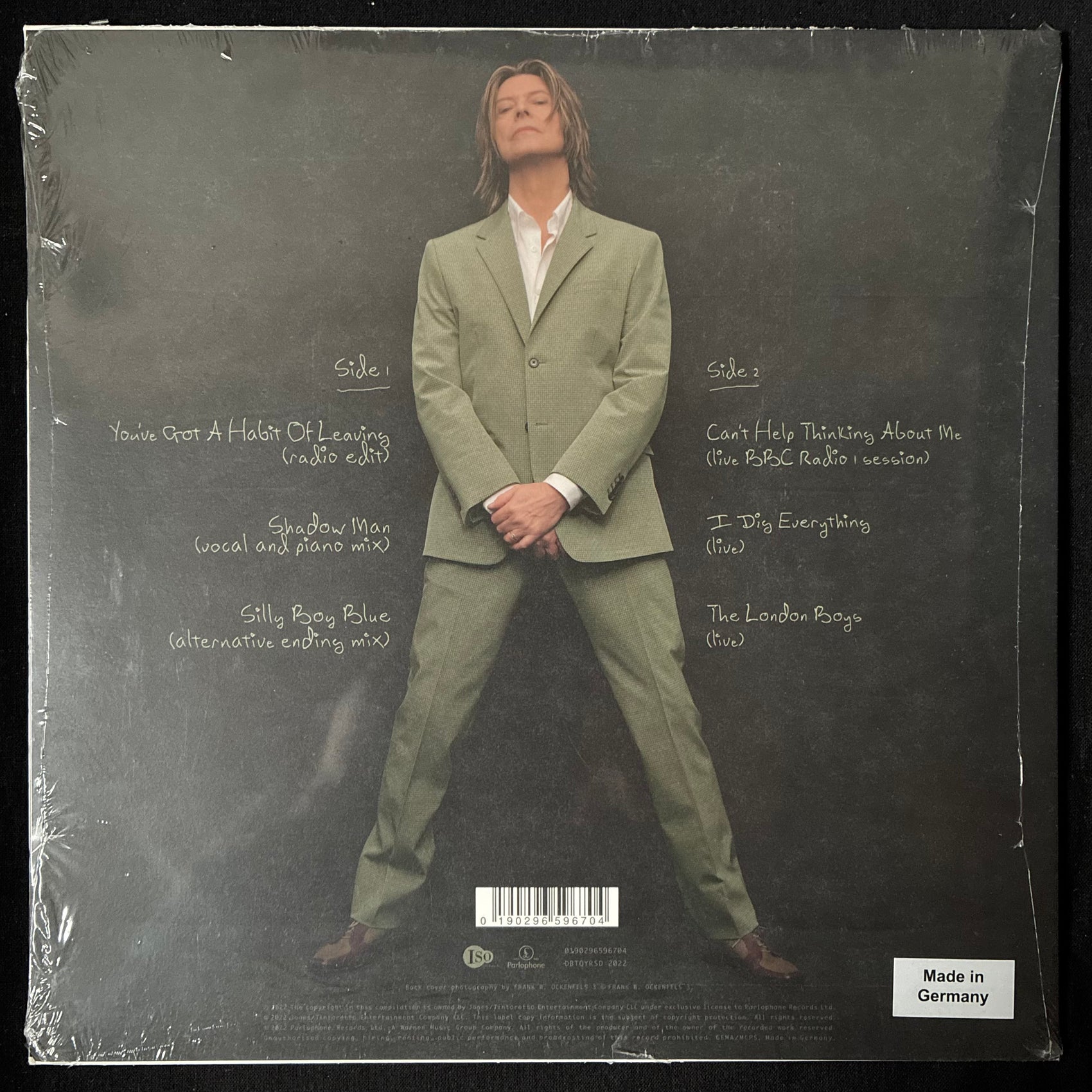 DAVID BOWIE - TOY (10") VINYL EP