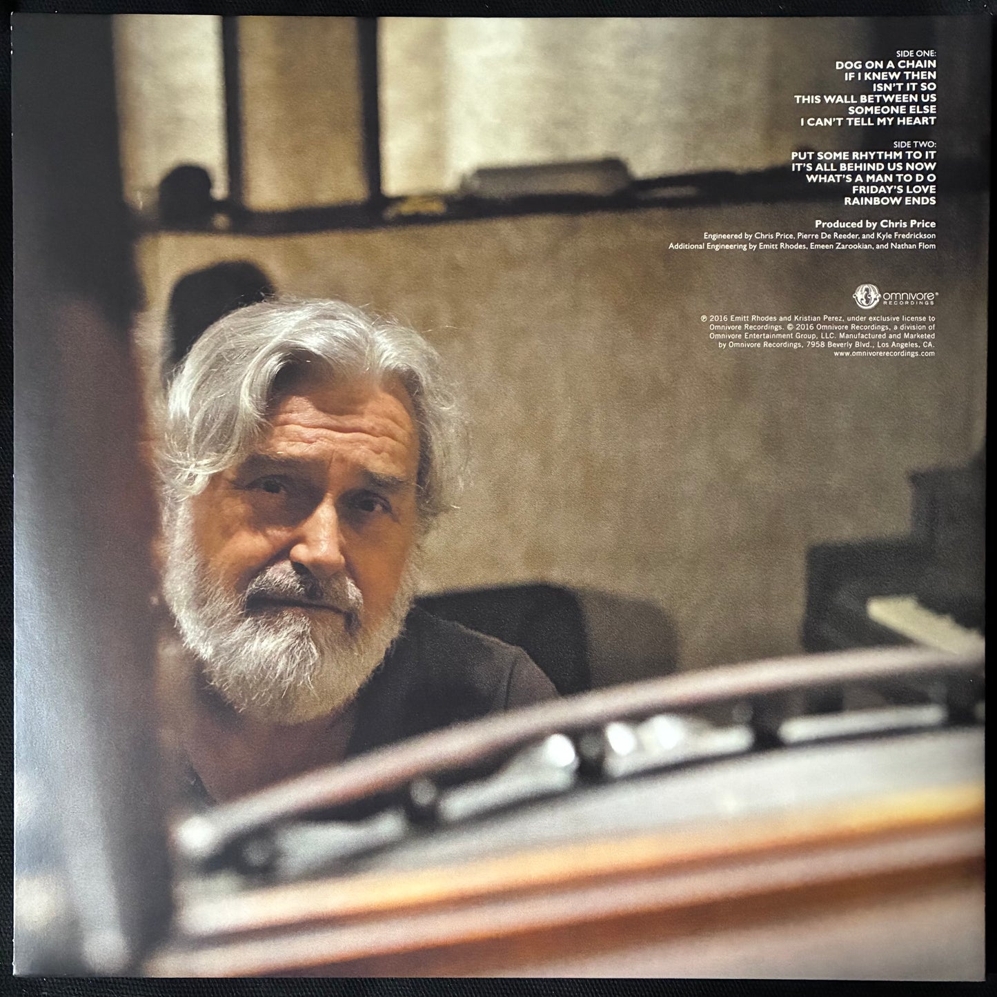 EMITT RHODES - RAINBOW ENDS (CLEAR COLOURED) (USED VINYL 2016 US M-/M-)