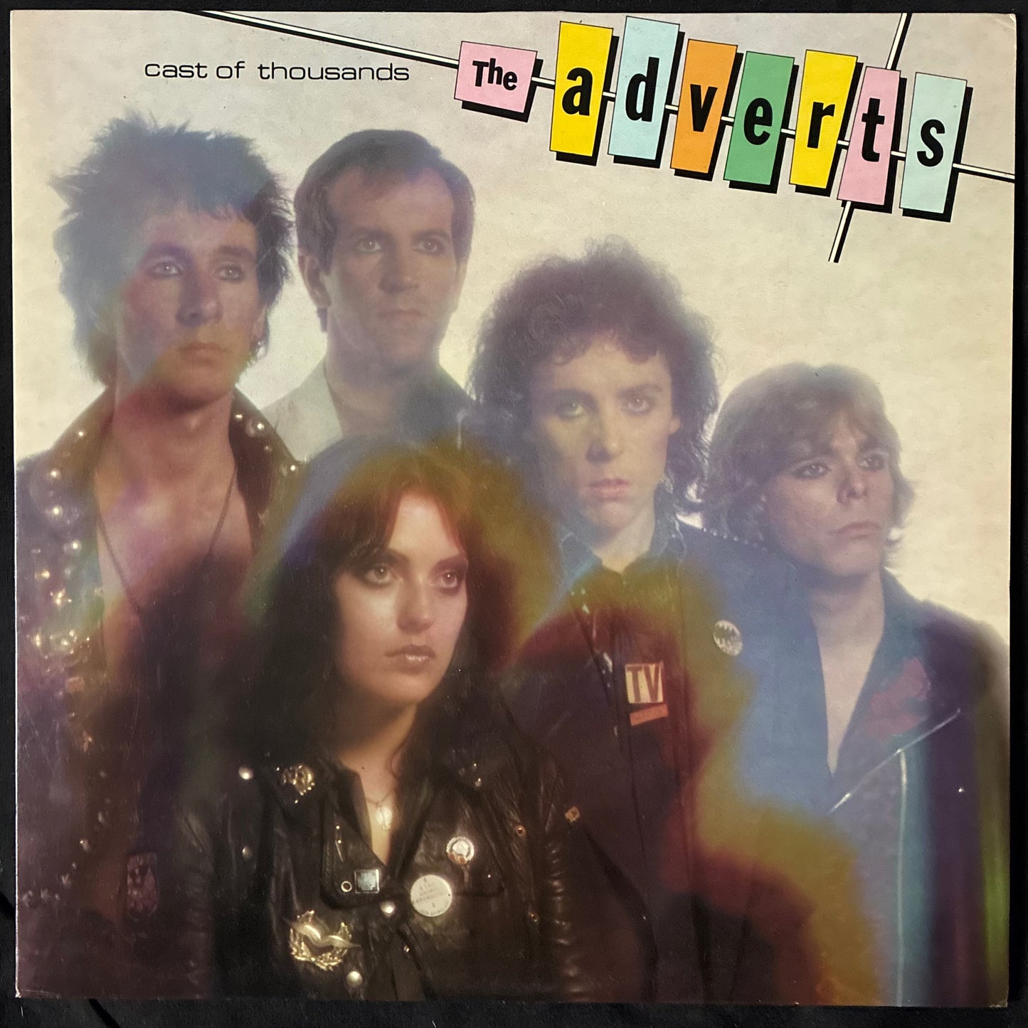 ADVERTS - CAST OF THOUSANDS (USED VINYL 1979 UK M-/M-)
