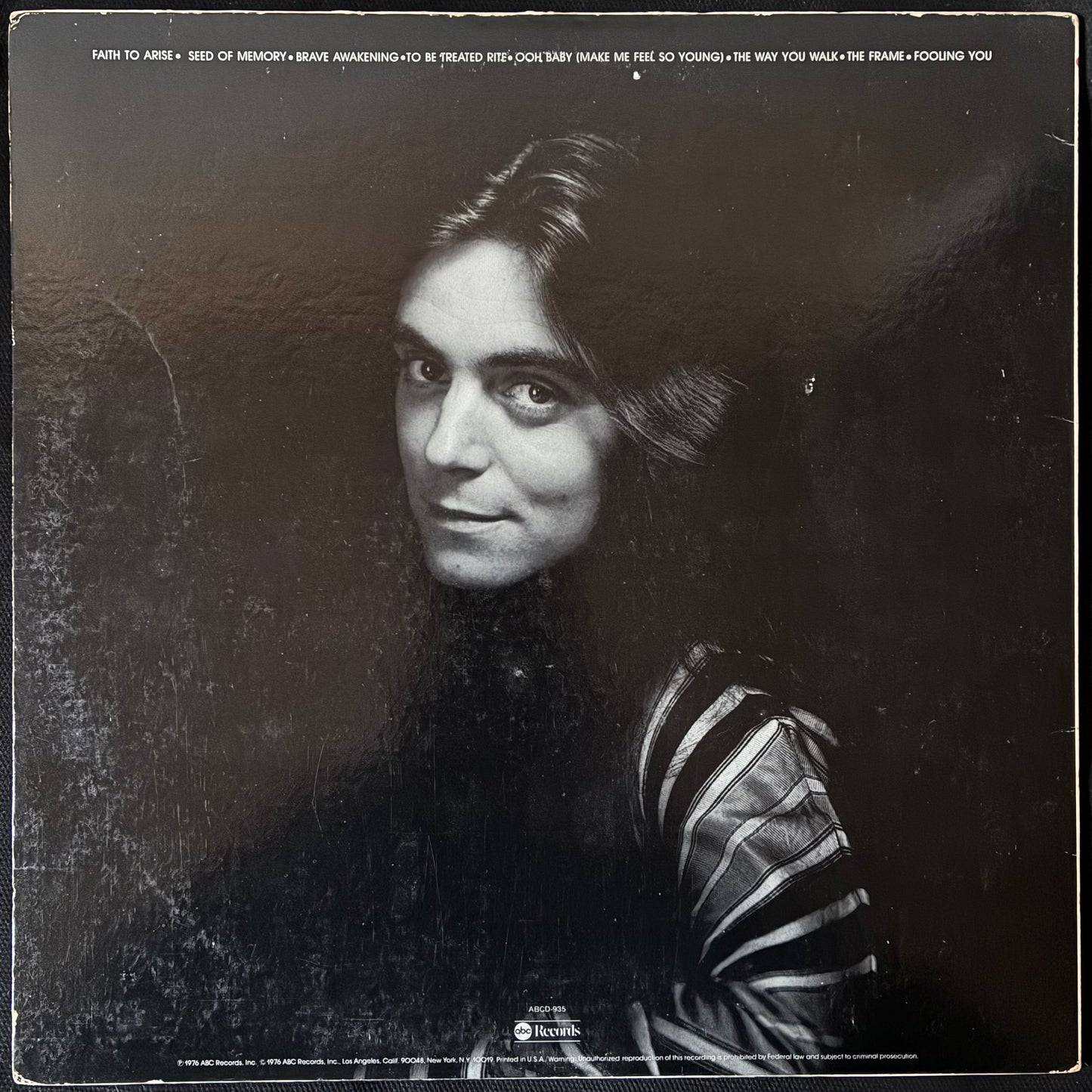 TERRY REID - SEED OF MEMORY (USED VINYL 1976 US M-/EX)