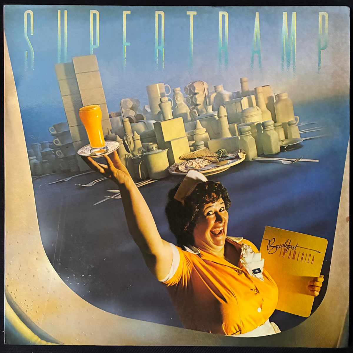 SUPERTRAMP - BREAKFAST IN AMERICA (USED VINYL 1979 HK/SINGAPORE/MALAYSIA EX+/EX+)