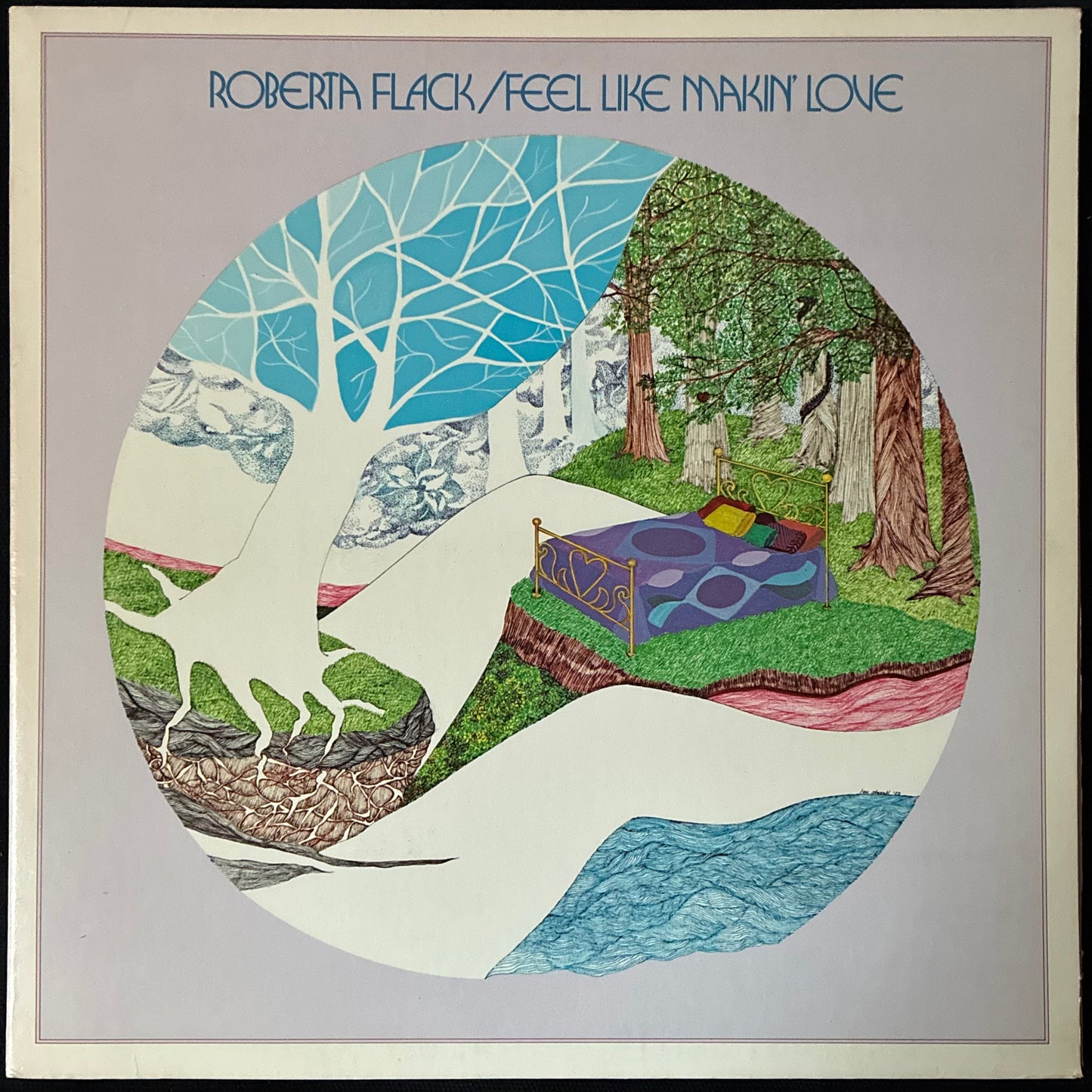 ROBERTA FLACK - FEEL LIKE MAKIN' LOVE (USED VINYL 1975 US M-/EX+)