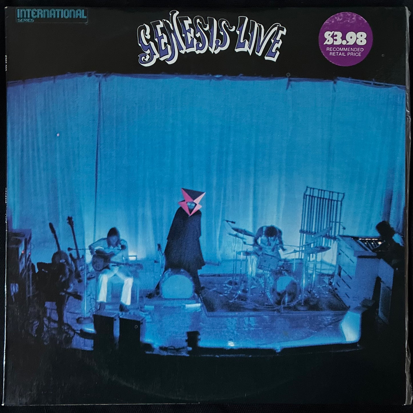 GENESIS - GENESIS LIVE (USED VINYL 1973 AUS EX+/EX+)