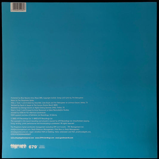 POLYPHONIC SPREE - SOLDIER GIRL (12" EP) (USED VINYL 2003 UK M-/M-)