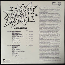 Load image into Gallery viewer, MANFRED MANN - MANNERISMS (USED VINYL 1983 UK M-/M-)
