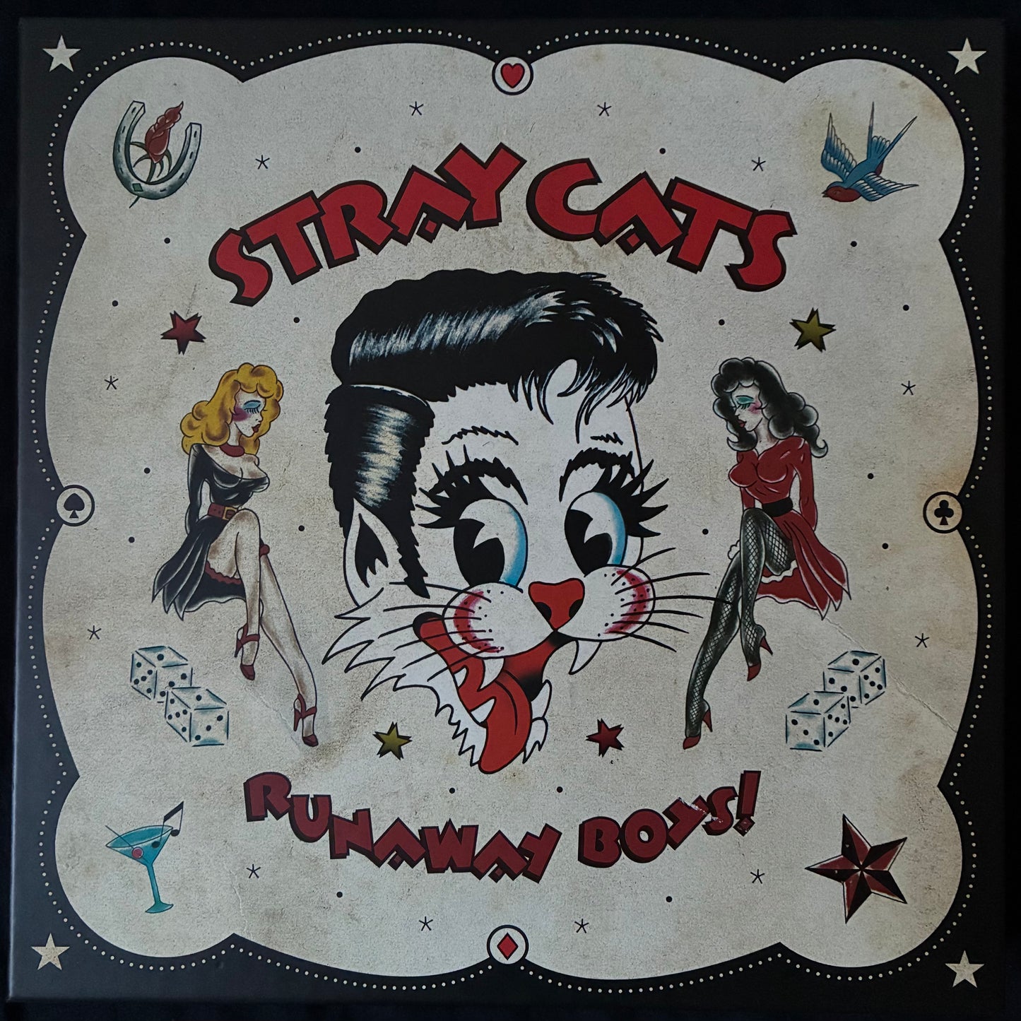 STRAY CATS - RUNAWAY BOYS! (4LP) (USED BOX SET 2019 UK M-/M-)