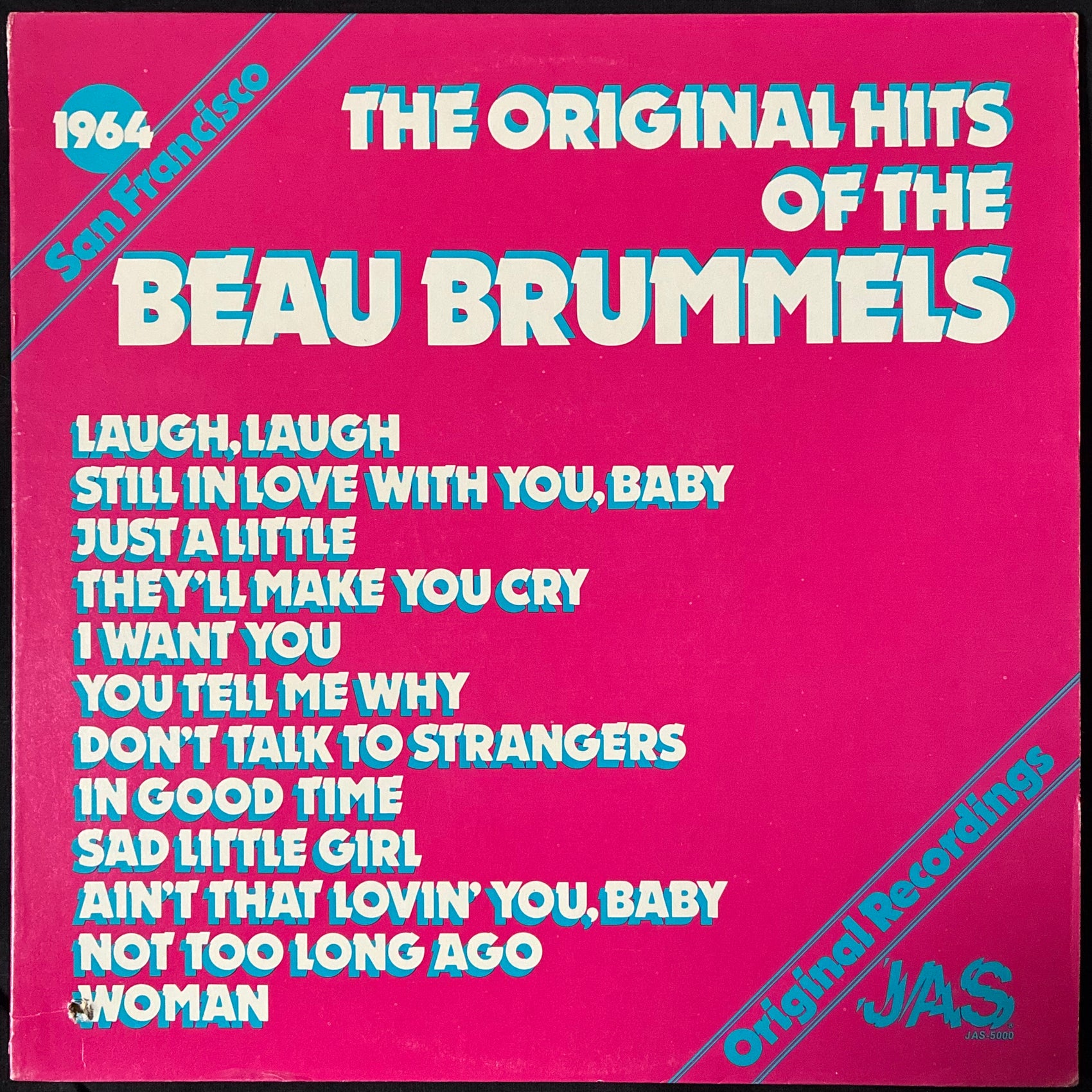 BEAU BRUMMELS - ORIGINAL HITS OF THE BEAU BRUMMELS (USED VINYL 1975 US M-/EX)