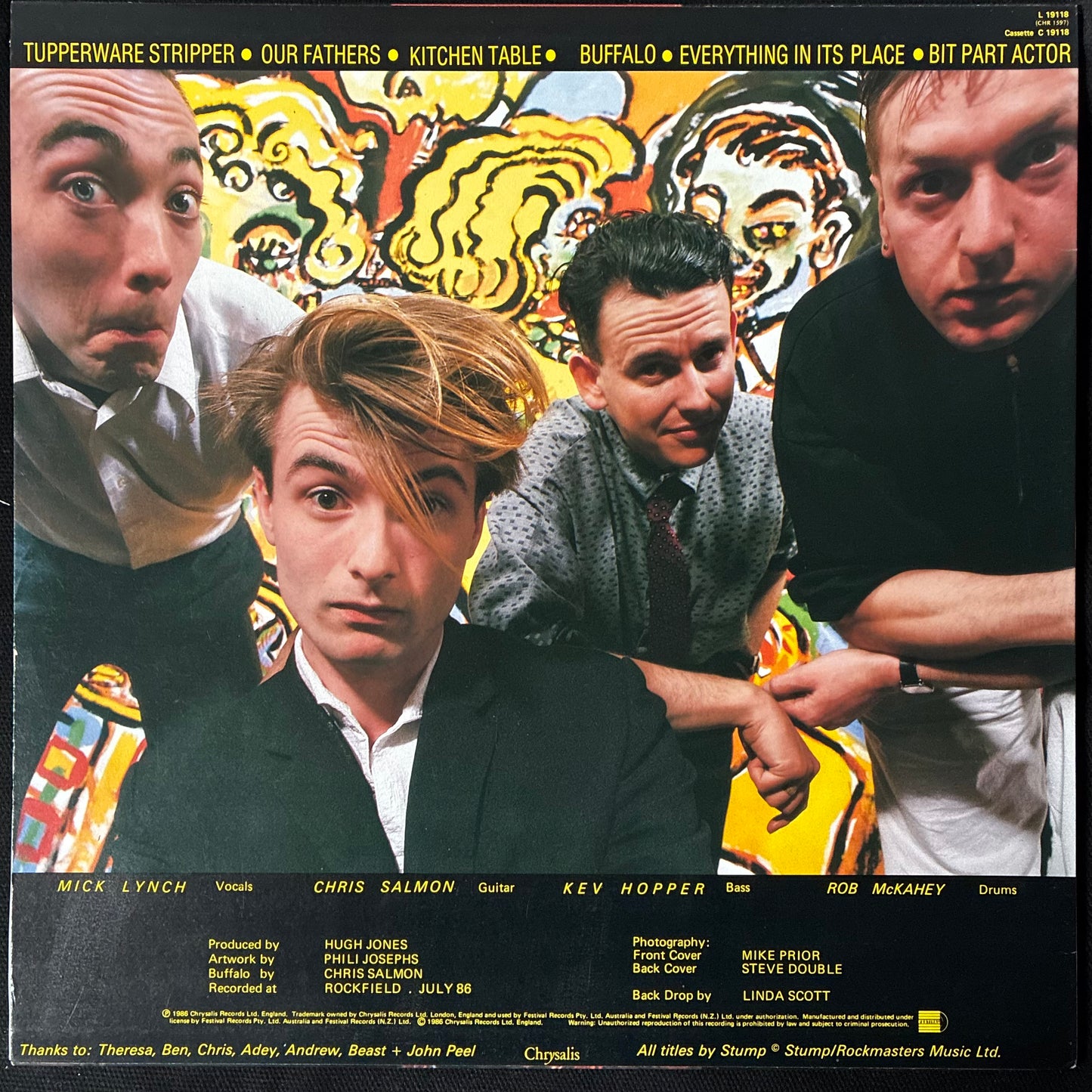 STUMP - QUIRK OUT (MLP) (USED VINYL 1988 AUS M-/M-)