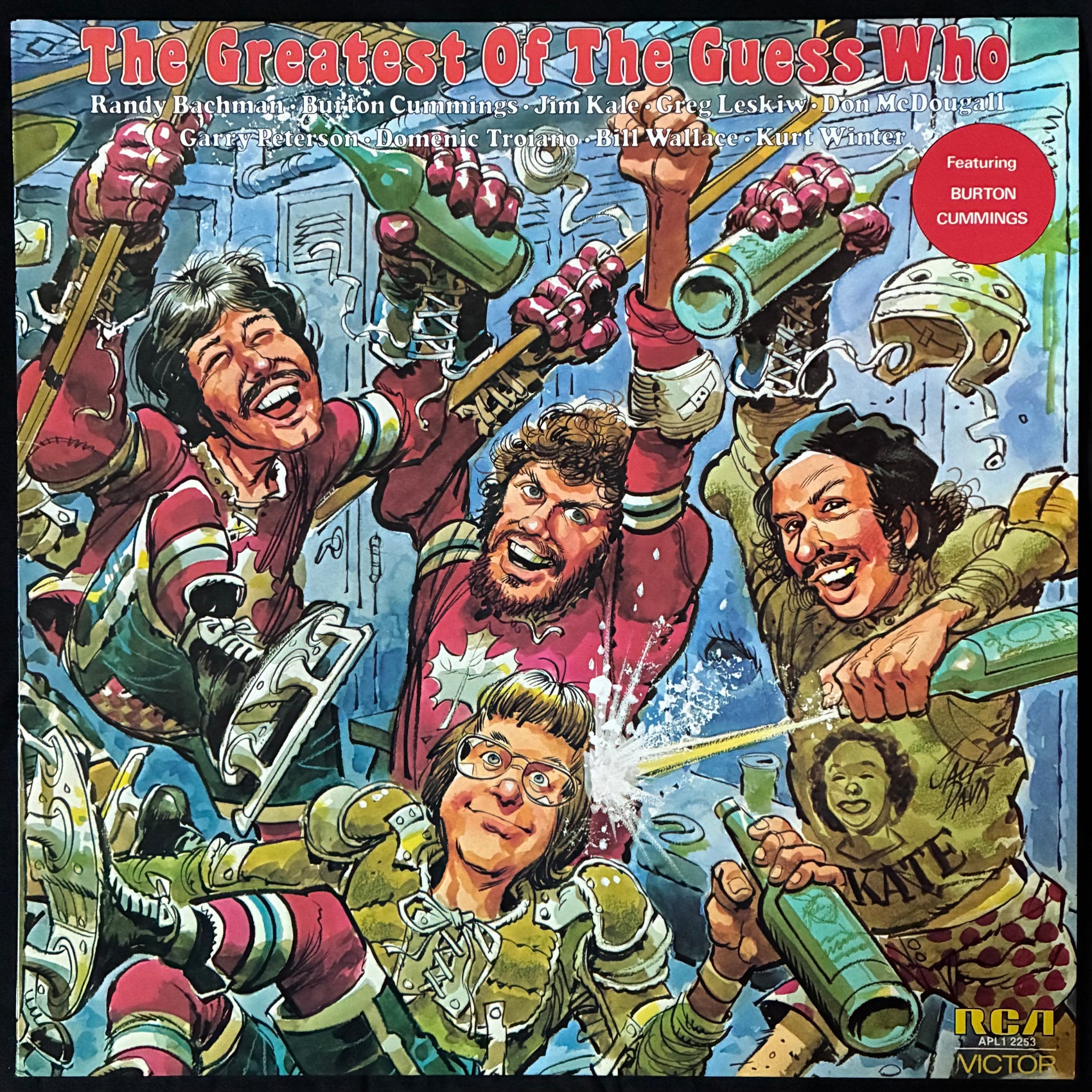 GUESS WHO - THE GREATEST OF THE GUESS WHO (USED VINYL 1977 AUS M-/M-)