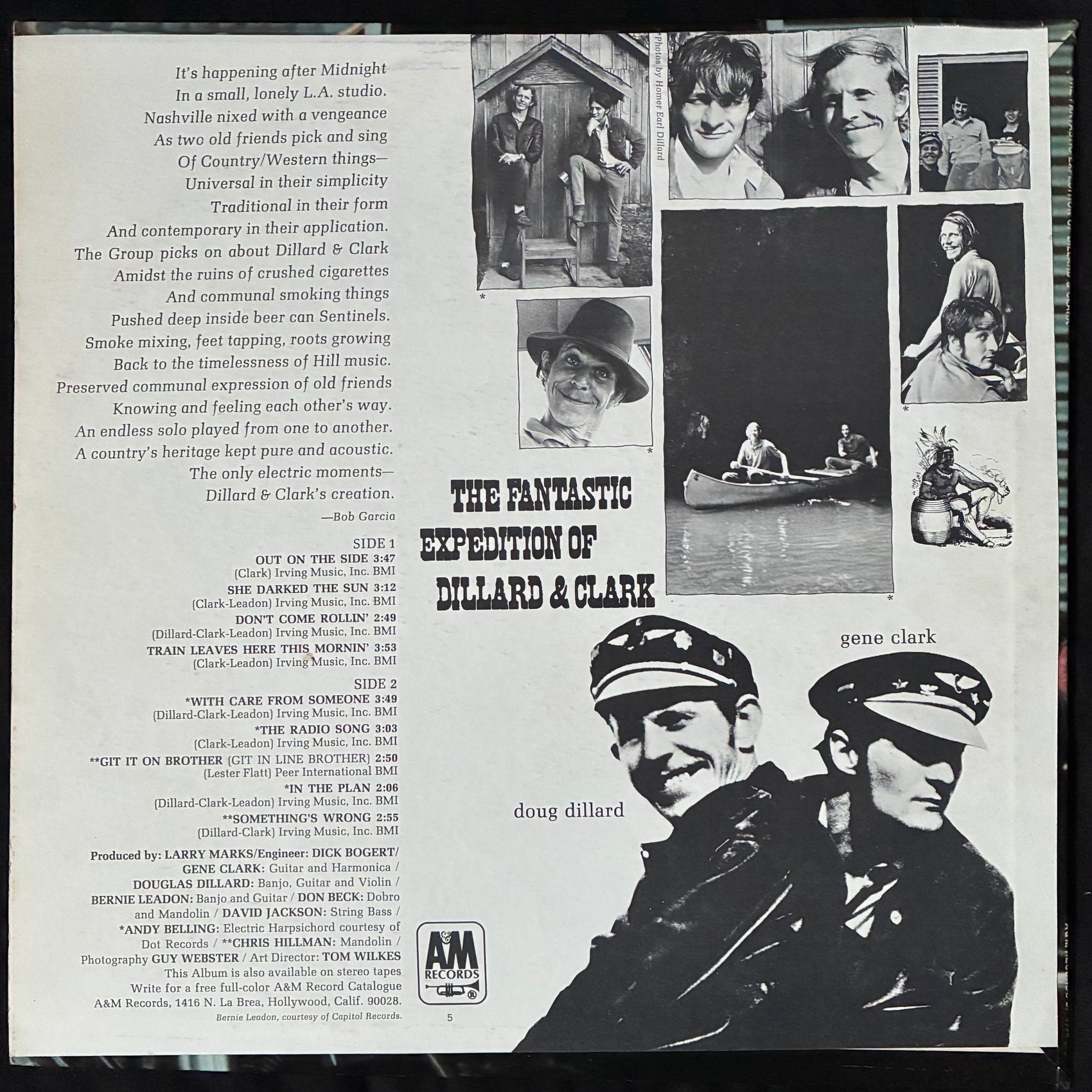 DILLARD & CLARK - THE FANTASTIC EXPEDITION OF DILLARD & CLARK (USED VINYL 1976 US M-/M-)