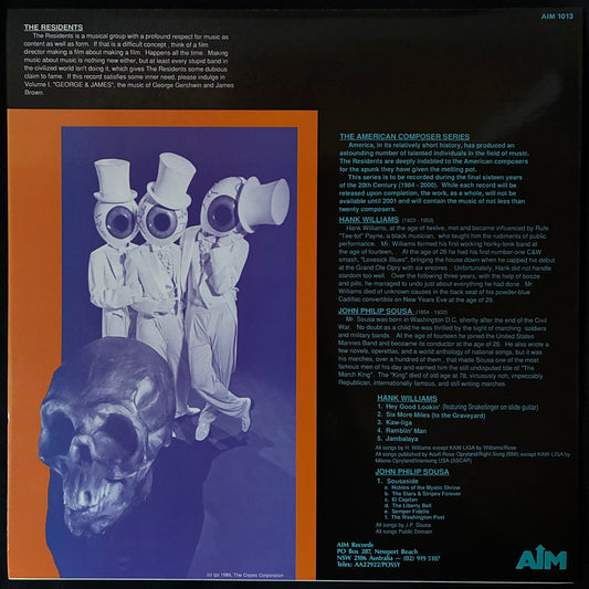 RESIDENTS - STARS & HANK FOREVER (USED VINYL 1986 AUS M-/M-)