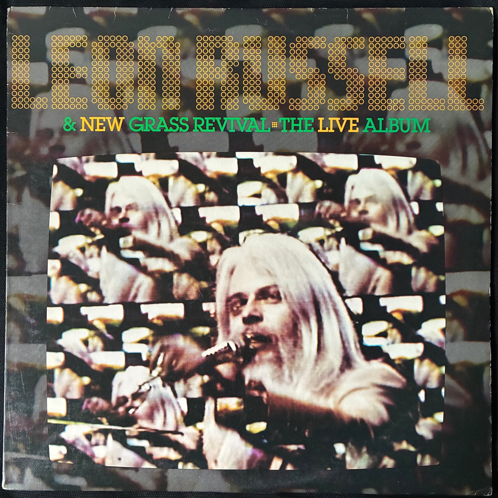 LEON RUSSELL & THE NEW GRASS REVIVAL - THE LIVE ALBUM (USED VINYL 1981 US M-/EX)