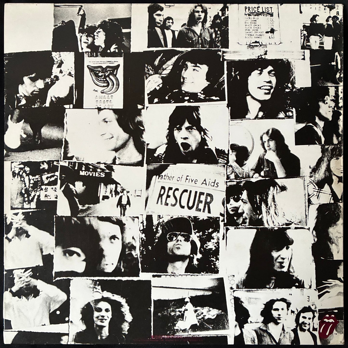 ROLLING STONES - EXILE ON MAIN STREET (2LP) (USED VINYL 1979 JAPAN EX+/EX+)