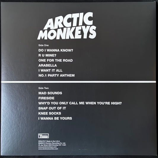 ARCTIC MONKEYS - AM (USED VINYL 2013 M-/M-)