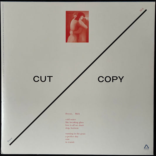 CUT COPY - FREEZE, MELT (BLUE COLOURED) (USED VINYL 2021 US M-/EX+)