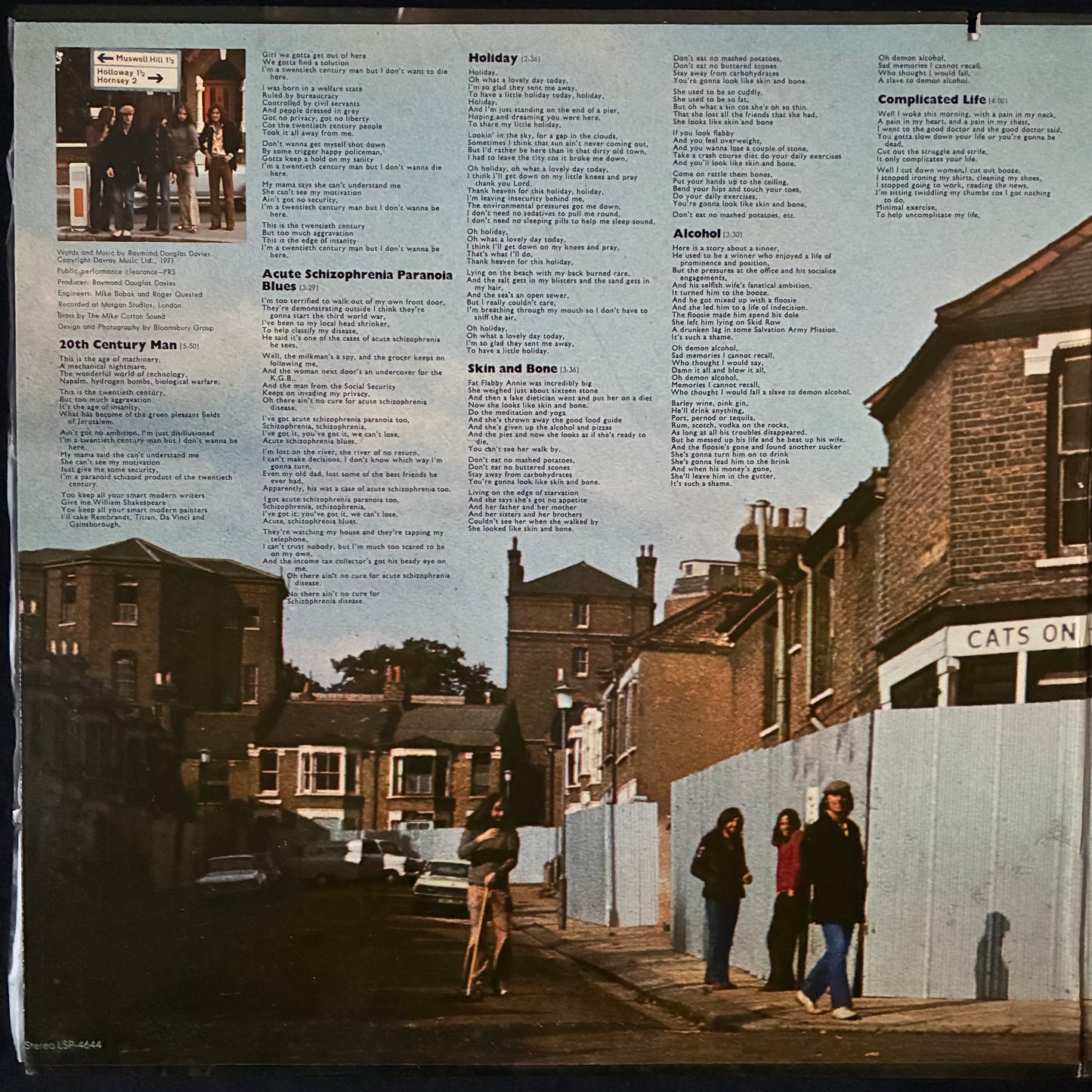KINKS - MUSWELL HILLBILLIES (USED VINYL 1971 US M-/EX)