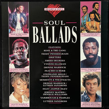 Load image into Gallery viewer, VARIOUS ARTISTS - HEART &amp; SOUL - SOUL BALLADS (USED VINYL 1988 UK EX+/M-)
