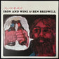 IRON AND WINE & BEN BIRDWELL - SING INTO MY MOUTH (BROWN MARBLE COLOURED) (USED VINYL 2015 US M-/M-)
