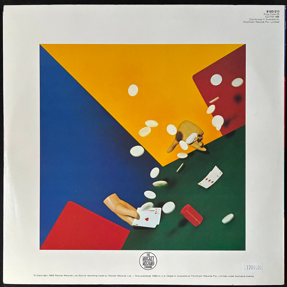 ELTON JOHN - 21 AT 33 (USED VINYL 1980 AUS M-/EX+)