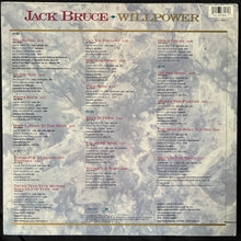 Load image into Gallery viewer, JACK BRUCE - WILLPOWER (2LP) (USED VINYL 1989 US M-/EX)
