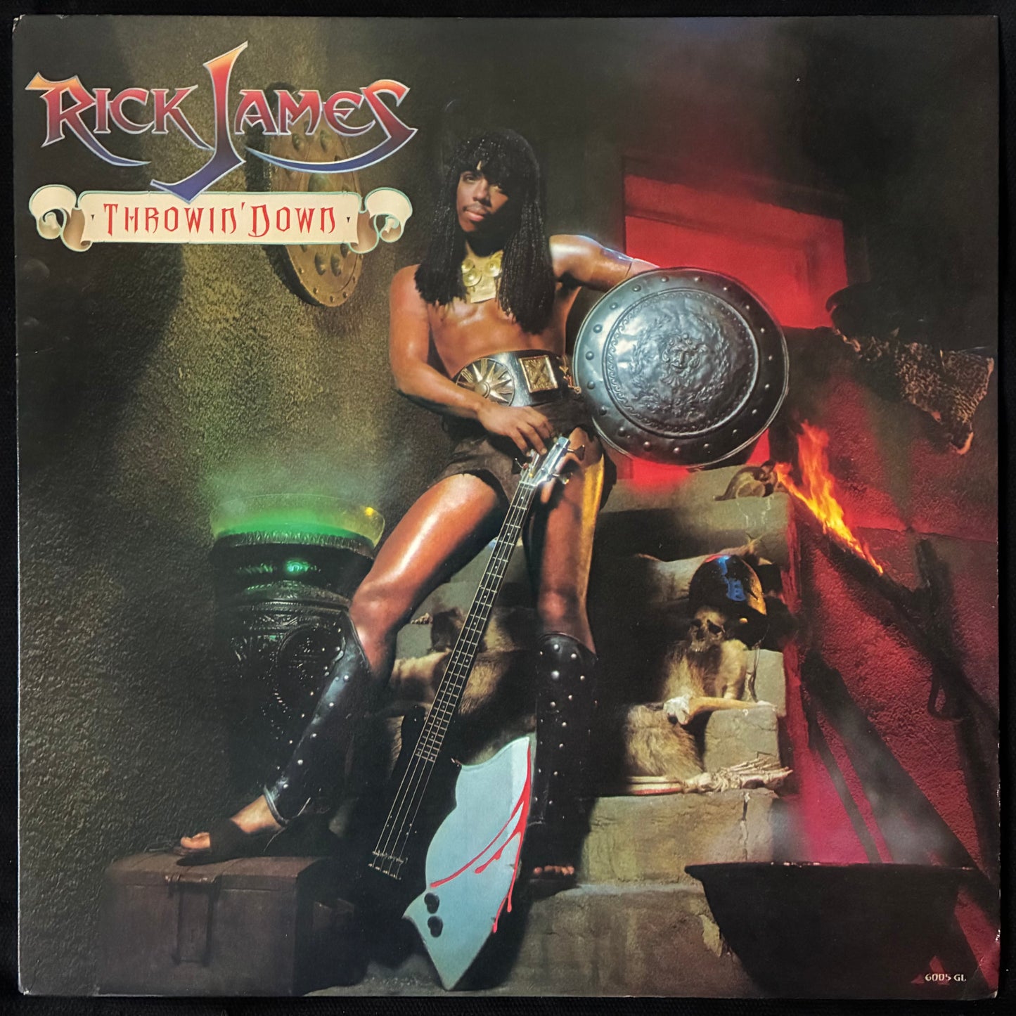 RICK JAMES - THROWIN' DOWN (USED VINYL 1982 US M-/EX)