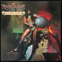 Load image into Gallery viewer, RICK JAMES - THROWIN' DOWN (USED VINYL 1982 US M-/EX)
