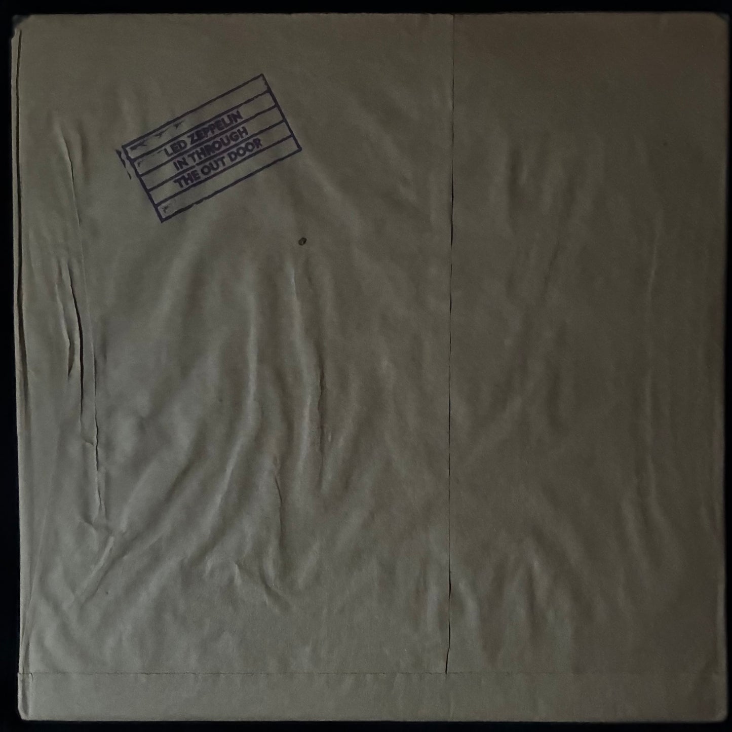 LED ZEPPELIN - IN THROUGH THE OUT DOOR (USED VINYL 1979 US EX+/EX+)