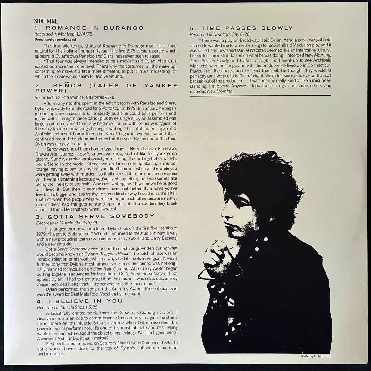 BOB DYLAN - BIOGRAPH (5LP BOX SET) (USED VINYL 1985 AUS M-/M-/EX)