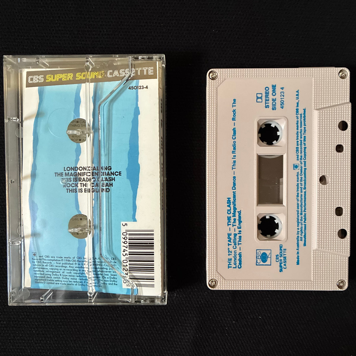 CLASH - THE 12" TAPE (USED CASSETTE 1986 AUS)