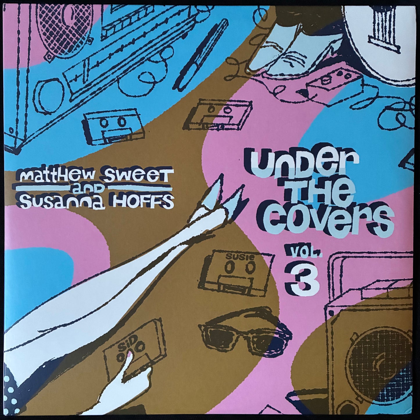 MATTHEW SWEET AND SUSANNA HOFFS - UNDER THE COVERS VOL.3 (2LP) (180GM) (BLUE COLOURED) (USED VINYL 2020 UK/EU M-/M-)