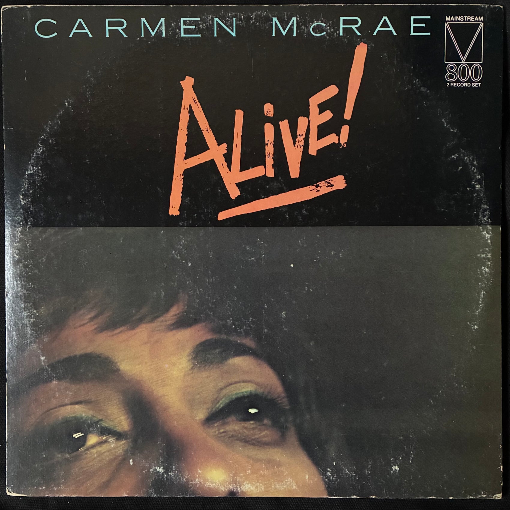 CARMEN MCRAE - ALIVE! (2LP) (USED VINYL 1973 US M-/EX)