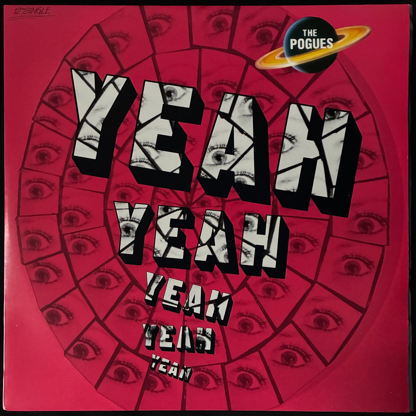 POGUES - YEAH YEAH YEAH YEAH YEAH (12" EP) (USED VINYL 1988 AUS M-/M-)