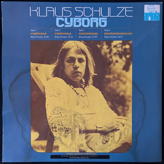 KLAUS SCHULZE - CYBORG (2LP) (USED VINYL 1976 NETHERLANDS EX+/M-/EX+)