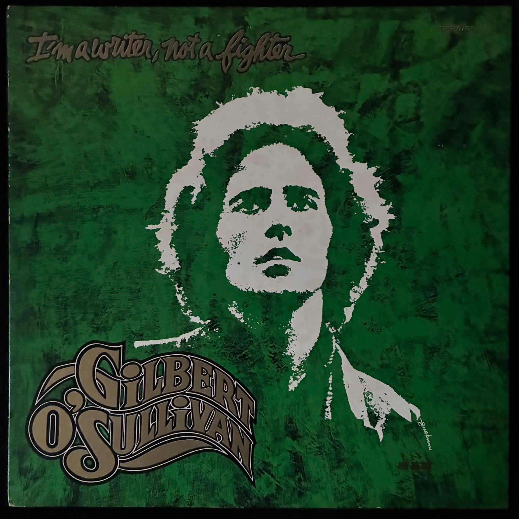 GILBERT O'SULLIVAN - I'M A WRITER, NOT A FIGHTER (USED VINYL 1973 JAPAN M-/EX)